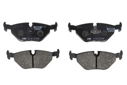 Brake pads - professional DS 3000 rear FCP578R fits BMW 3 (E30), 3 (E36), 5 (E34), 7 (E32), Z3 (E36)