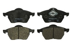 Brake pads - professional DS 3000 front FCP590R fits AUDI; FORD; SEAT; SKODA; VW