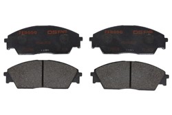 Brake pads - professional DS 2500 front FCP598H fits HONDA