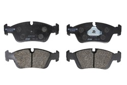 Brake pads - professional DS 3000 front FCP725R fits BMW 3 (E36), 3 (E46), Z3 (E36), Z4 (E85)