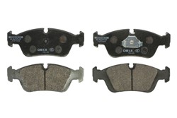 Brake pads - professional DS1.11 front FCP725W fits BMW 3 (E36), 3 (E46), Z3 (E36)