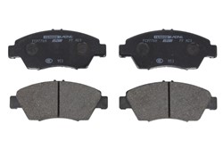 Brake pads - professional DS 2500 front FCP776H fits HONDA_0
