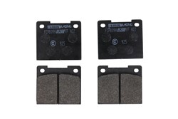 Brake pads - professional DS 2500 rear FCP809H fits VOLVO 140, 240, 260; FORD ESCORT I; LANCIA FULVIA