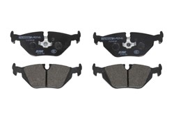 Brake pads - professional DS 3000 rear FCP850R fits BMW; CITROEN; FIAT; LANCIA; PEUGEOT