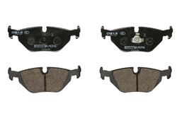 Brake pads - professional DS1.11 front FCP850W fits BMW; CITROEN; FIAT; LANCIA; PEUGEOT_0