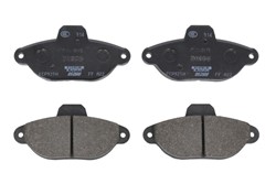 Brake pads - professional DS 2500 front FCP925H fits FIAT; FORD; LANCIA