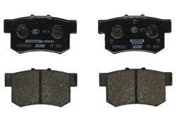 Brake pads - professional DS 2500 rear FCP956H fits ACURA; FIAT; HONDA; MG; MITSUBISHI; ROVER; SUZUKI_0