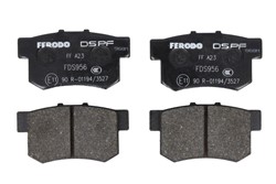 Brake pads - professional DS1.11 front FCP956W