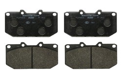Brake pads - professional DS 2500 front FCP986H fits NISSAN 200SX, 300ZX, SILVIA, SKYLINE; SUBARU IMPREZA