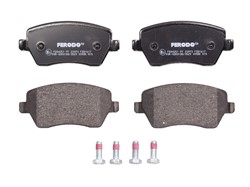 Комплект гальмівних колодок FERODO FDB1617