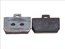 Brake pads FDB2062AG FERODO argento, intended use road-small motorcycle/scooters fits MBK; YAMAHA_0