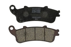 Brake pads FDB2098P FERODO platinum, intended use route fits HONDA_0