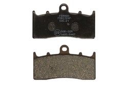 Brake pads FDB2124P FERODO platinum, intended use route fits BMW