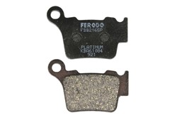 Brake pads FDB2165P FERODO platinum, intended use route fits HUSQVARNA; KTM