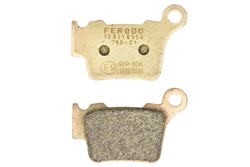 Bremžu kluču komplekts, Disku bremzes FDB2165SG FERODO sinter