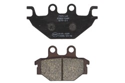 Brake pads FDB2184P FERODO platinum, intended use route fits ADLY; ARCTIC CAT; CPI; KAWASAKI; KYMCO; YAMAHA_0