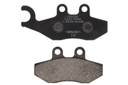 Brake pads FDB2186AG FERODO argento, intended use road-small motorcycle/scooters fits PIAGGIO/VESPA_0