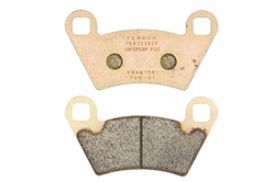 Brake pads FDB2236SG FERODO sinter, intended use offroad fits POLARIS