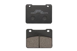 Brake pads FDB2291EF FERODO eco friction, intended use road-small motorcycle/scooters