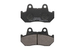 Brake pads FDB244EF FERODO eco friction, intended use road-small motorcycle/scooters fits HONDA_0