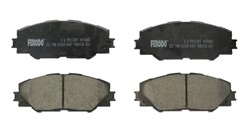 Brake Pad Set, disc brake FDB4136