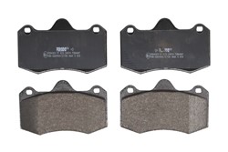 Brake Pad Set, disc brake FDB4887