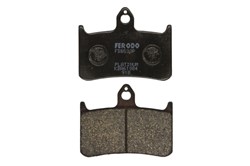 Brake pads FDB533P FERODO platinum, intended use route fits HONDA_0
