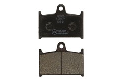 Brake pads FDB557P FERODO platinum, intended use route fits SUZUKI; TRIUMPH; YAMAHA_0
