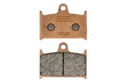 Brake pads FDB557ST FERODO sinter, intended use route fits SUZUKI; TRIUMPH; YAMAHA