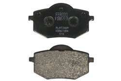 Klocki hamulcowe FDB591P FERODO platinum, przeznaczenie droga pasuje do YAMAHA