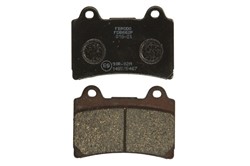 Brake pads FDB662P FERODO platinum, intended use route fits YAMAHA