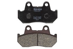 Brake pads FDB665P FERODO platinum, intended use route fits HONDA