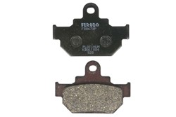 Brake pads FDB673P FERODO platinum, intended use route fits APRILIA; SUZUKI