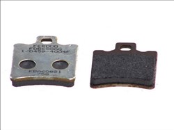 Brake pads FDB680AG FERODO argento, intended use road-small motorcycle/scooters fits PEUGEOT; PIAGGIO/VESPA