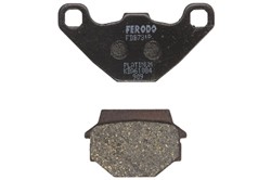 Klocki hamulcowe FDB731P FERODO platinum, przeznaczenie droga pasuje do APRILIA; DERBI; FANTIC; KRAM IT; MALAGUTI_0