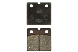 Brake pads FDB736P FERODO platinum, intended use route fits BMW