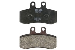 Brake pads FDB782P FERODO platinum, intended use route fits APRILIA; MZ/MUZ_0