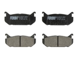 FERODO Piduriklotside komplekt, ketaspidur FDB869