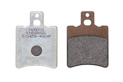 Set disk pločica, kočioni disk FDB889AG FERODO argento-AG, 39,9x54,1x6,5mm