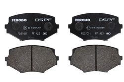 Brake pads - tuning Performance FDS1011 front