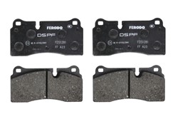 Brake pads - tuning Performance FDS1281 rear