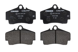 Paaugstinātas veiktspējas bremžu kluči ar ielas homologāciju FERODO FDS1308
