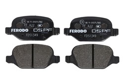 Paaugstinātas veiktspējas bremžu kluči ar ielas homologāciju FERODO FDS1349
