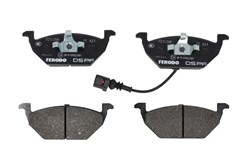 Paaugstinātas veiktspējas bremžu kluči ar ielas homologāciju FERODO FDS1398
