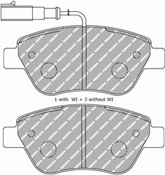 Brake pads - tuning Performance FDS1466 front_0