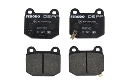 Brake pads - tuning Performance FDS1562 rear