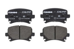 Paaugstinātas veiktspējas bremžu kluči ar ielas homologāciju FERODO FDS1636