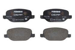 Brake pads - tuning Performance FDS1795 rear