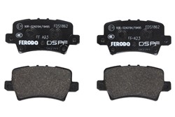 Brake pads - tuning Performance FDS1862 rear