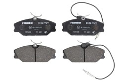 Brake pads - tuning Performance FDS406 front